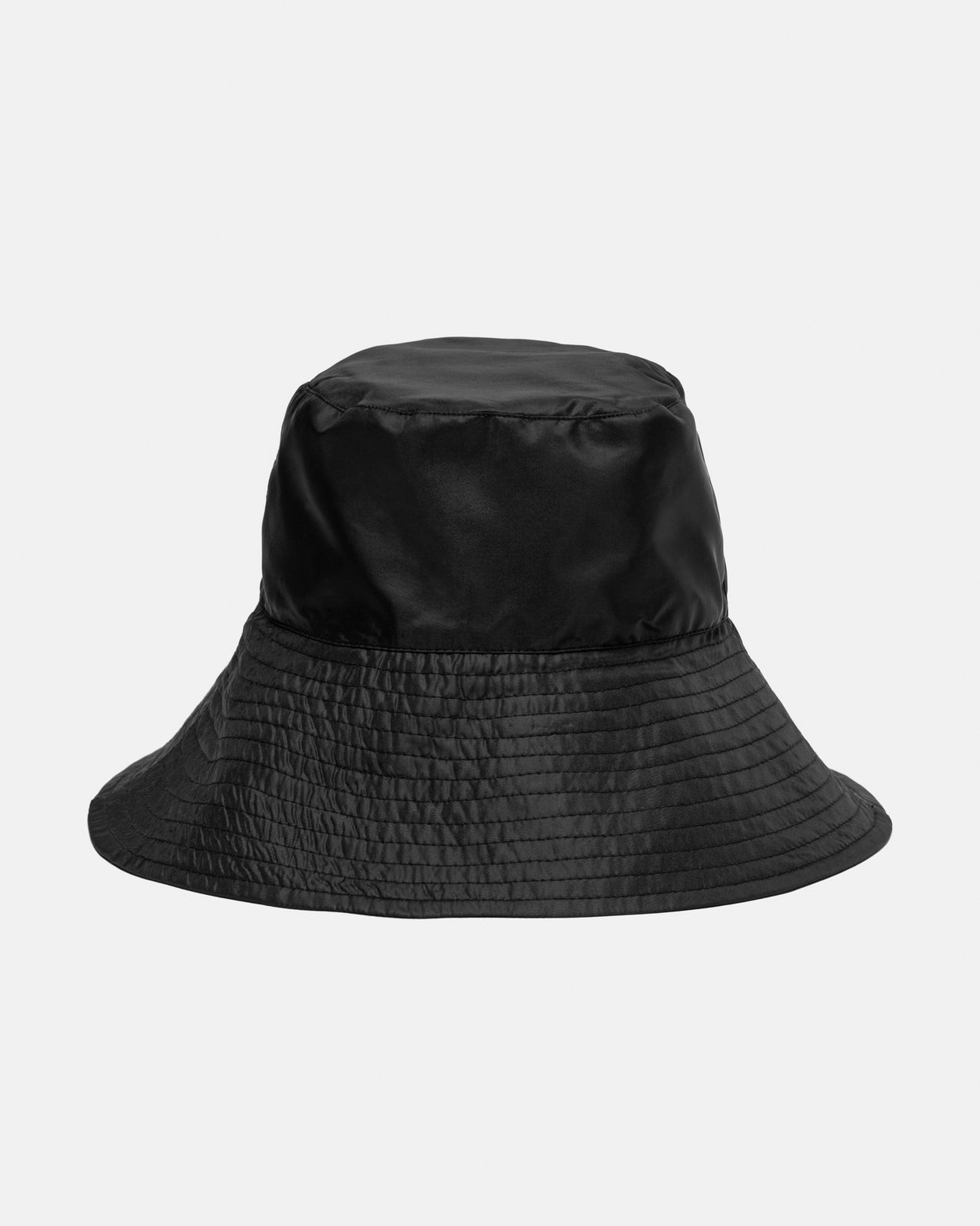 Black Floppy Bucket Hat