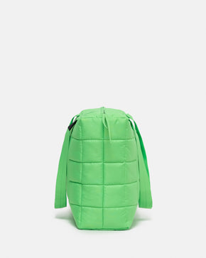 Neon Green Puffer Bag