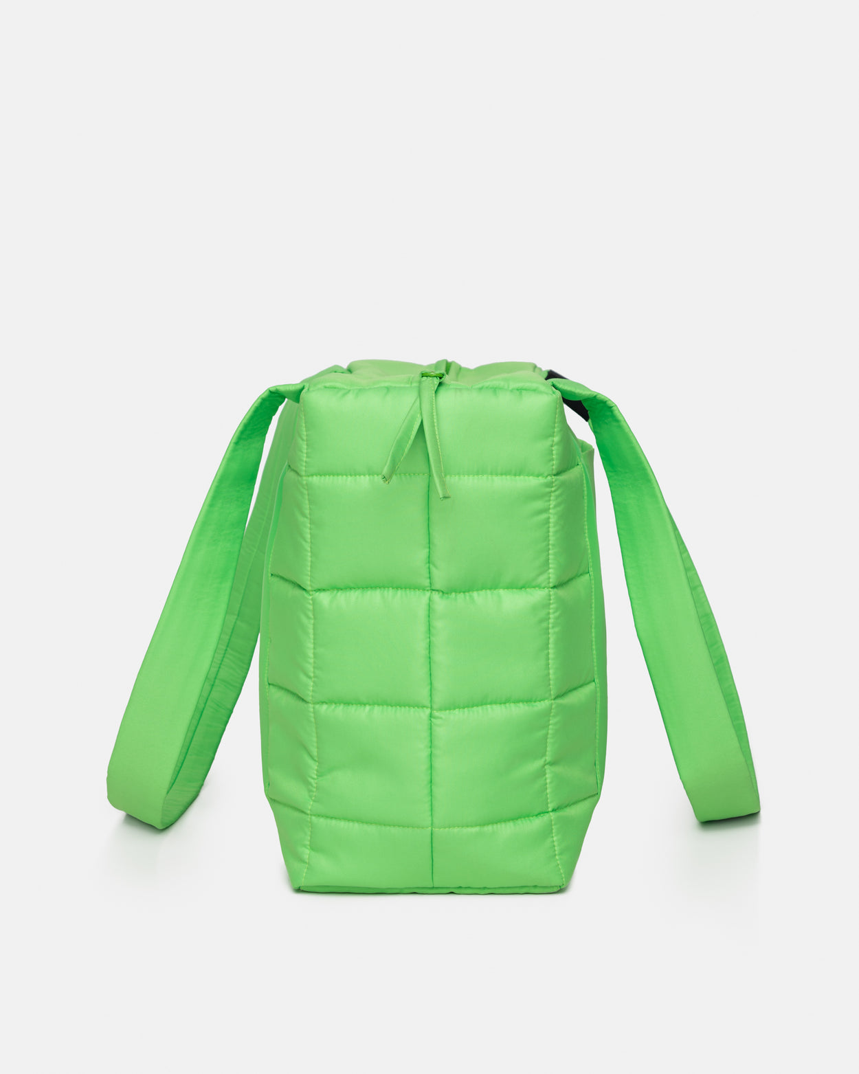 Green Midi Puffer Bag