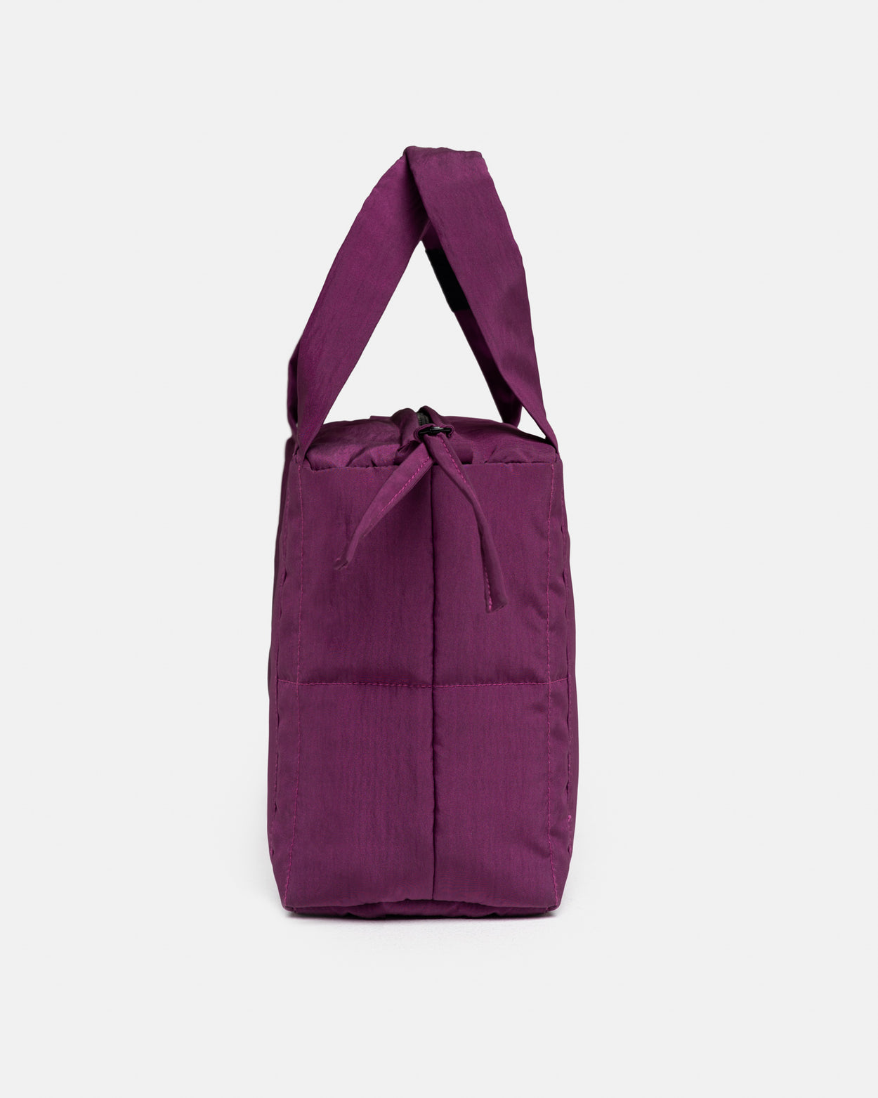 Aubergine Mini Puffer Bag