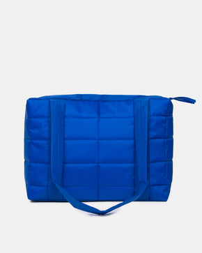 Royal Blue Midi Puffer Bag