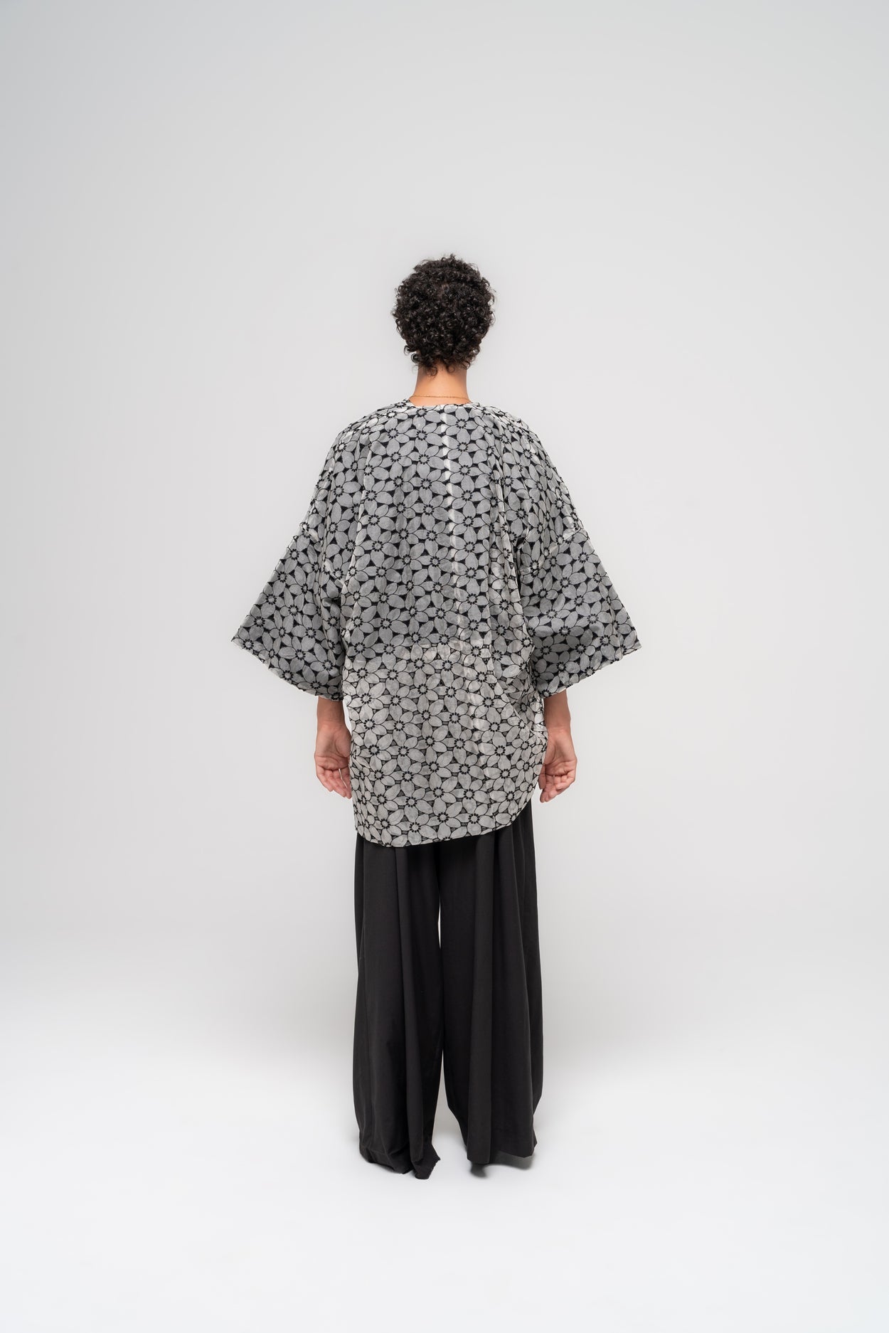 REVAMPED FLOWER CAFTAN