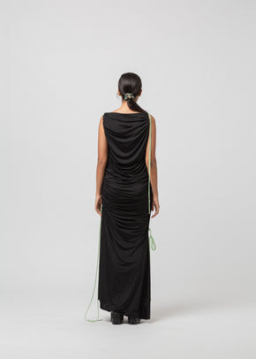Adjustable Jersey black dress