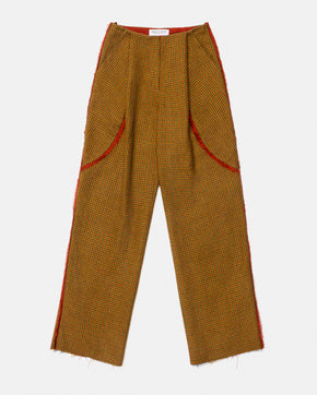 The Mustard Wool Trousers