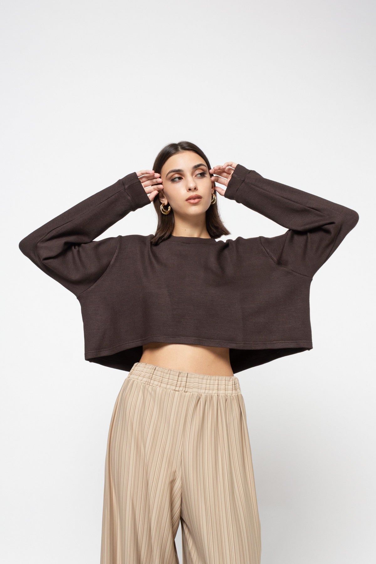 The Cropped Cosy Sweater