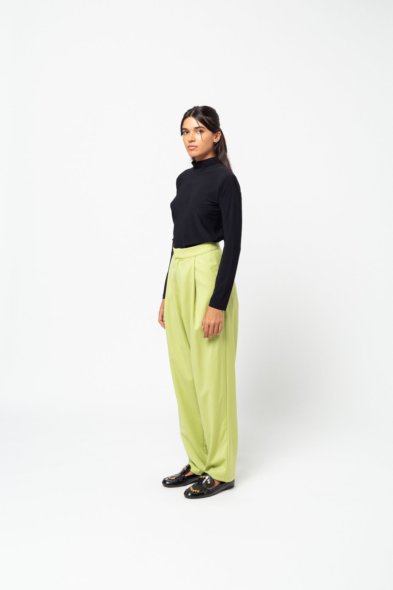The Loose Lime Pant