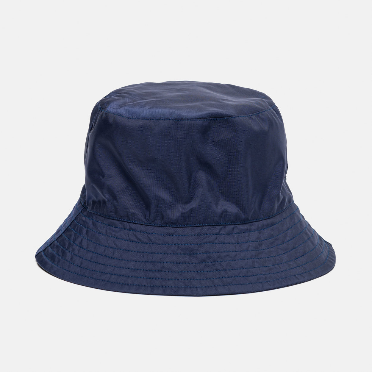Navy Nylon Bucket Hat