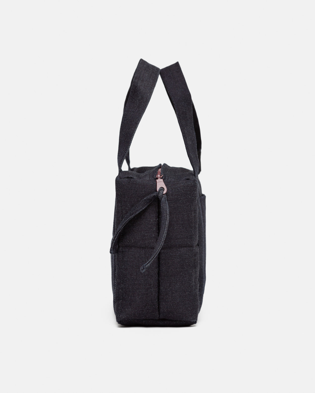 Denim Mini Puffer Bag
