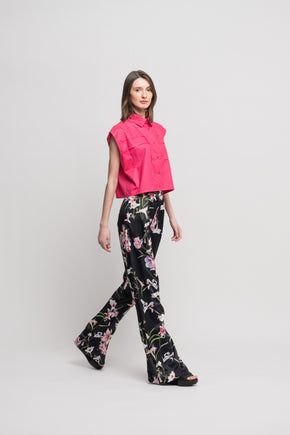 Flower Power Tailored Pants
