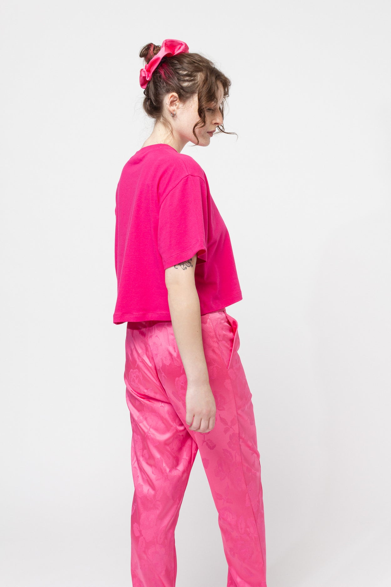 The Hot Pink Cropped T