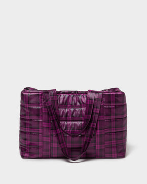 Grape Puffer Bag