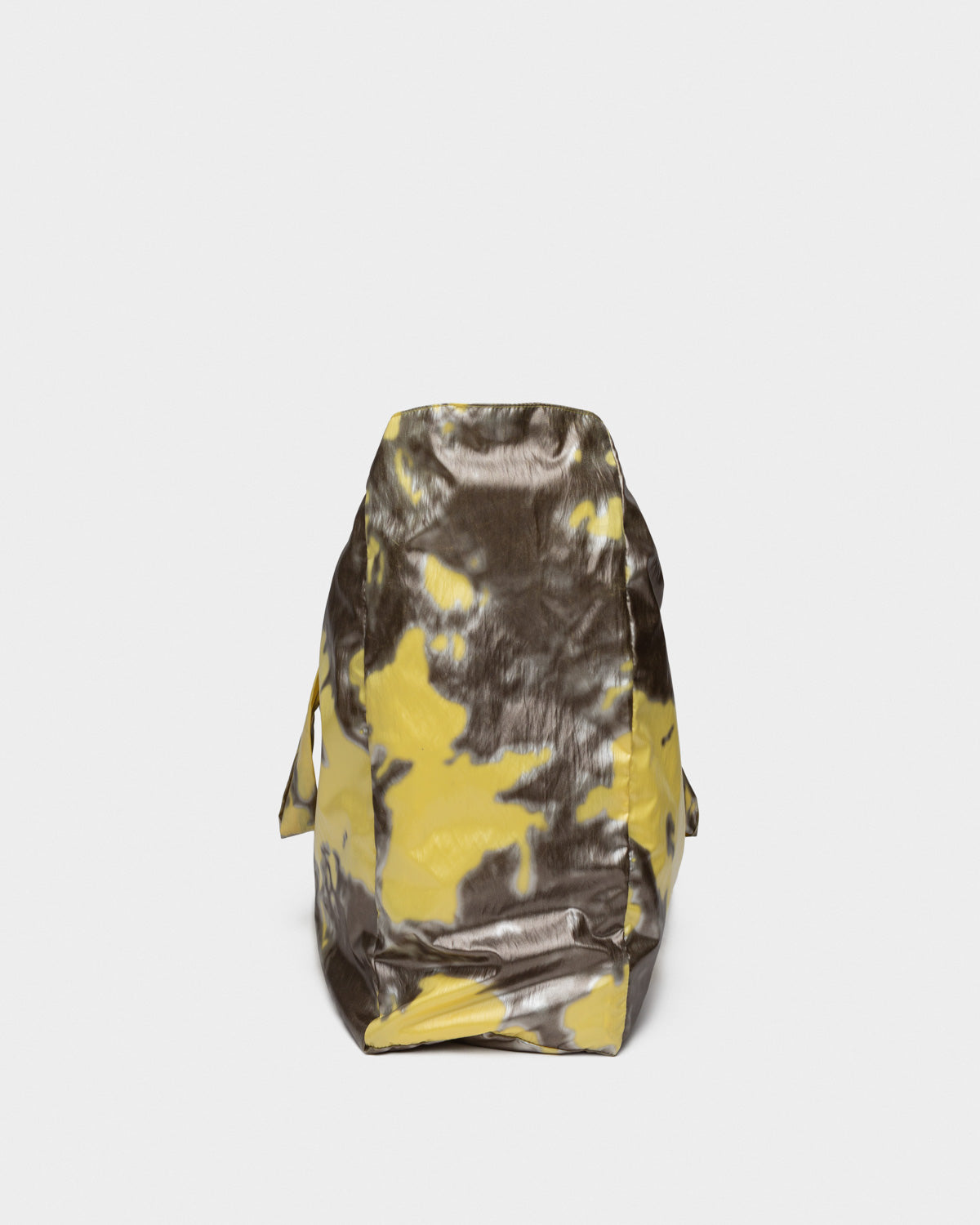 Nylon Yellow Tote Bag