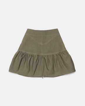 The Ruffle Panel Skirt