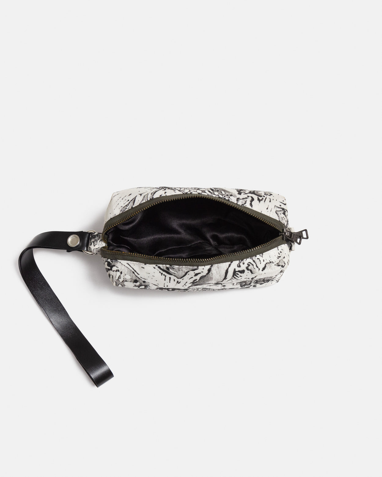The B&W Block Printed Pouch