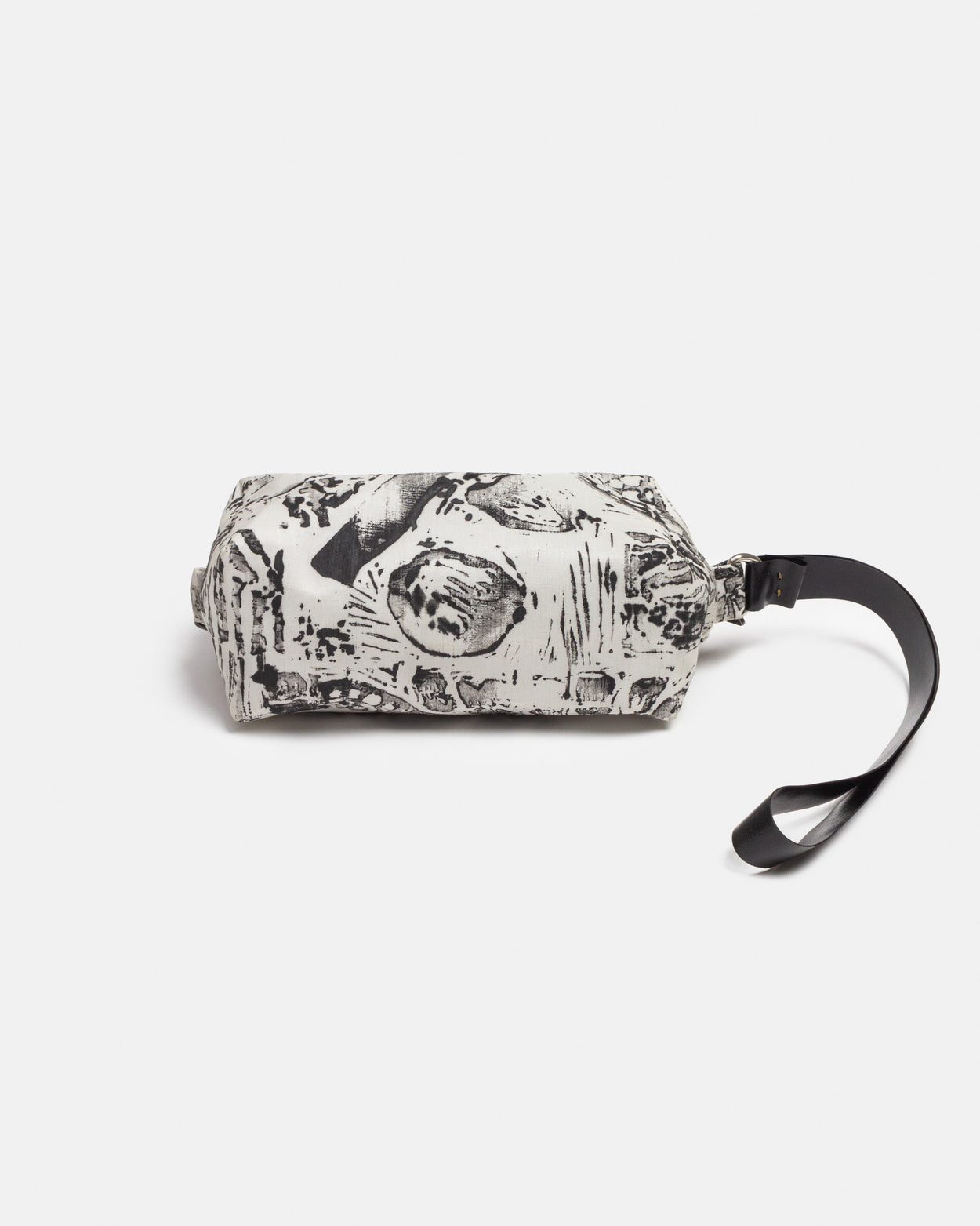 The B&W Block Printed Pouch