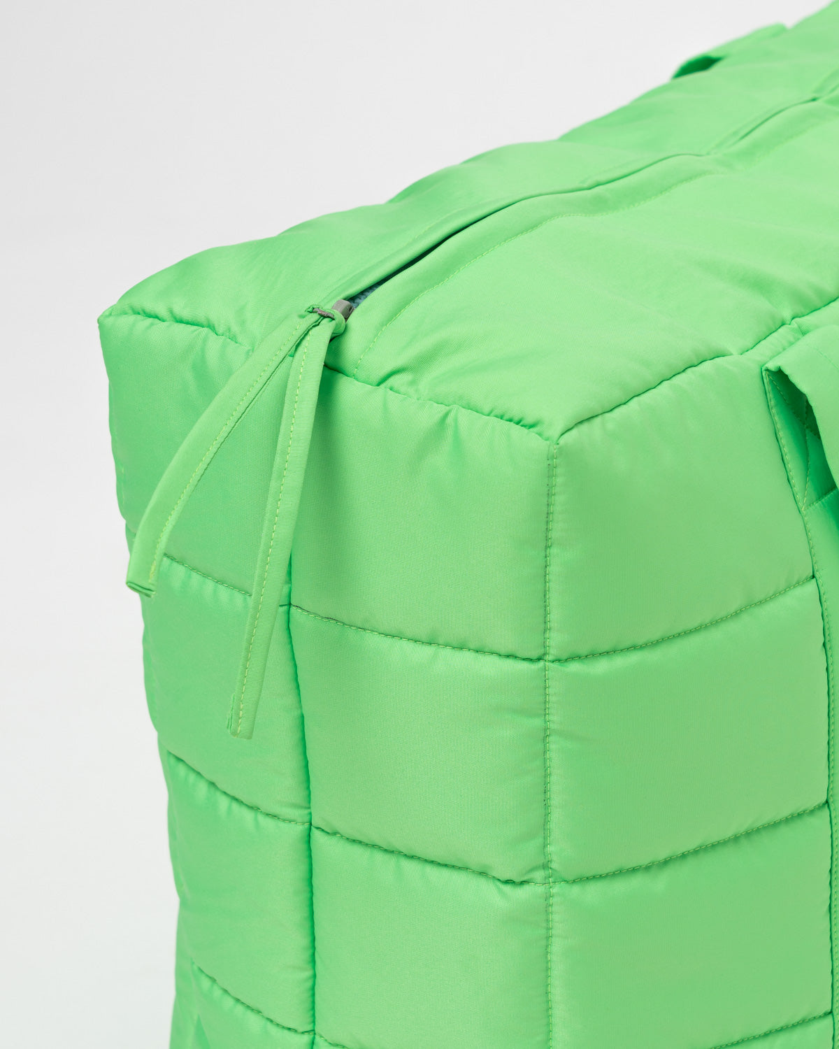 CSB Neon Green Puffer Bag