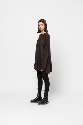 The Oversized brown Cosy Sweater